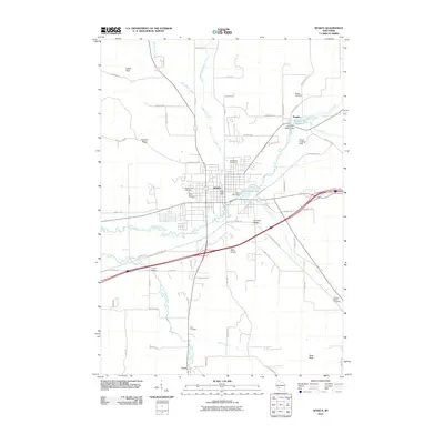 2010 Map of Sparta, 2010 Print