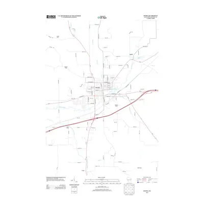 2013 Map of Sparta, 2013 Print
