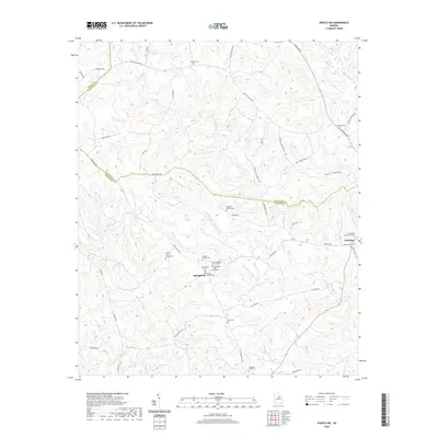 2020 Map of Sparta NW, 2020 Print