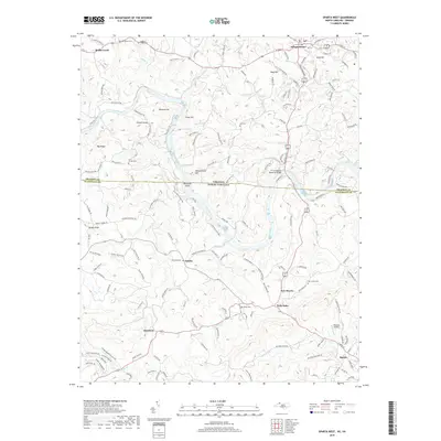 2019 Map of Sparta West, 2019 Print
