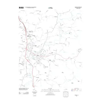 2013 Map of Sparta, 2013 Print