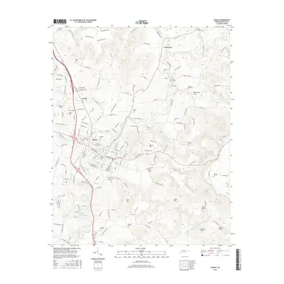 2016 Map of Sparta, 2016 Print
