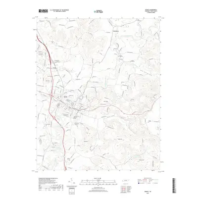 2019 Map of Sparta, 2019 Print