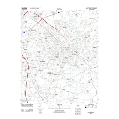 2011 Map of Spartanburg, 2011 Print