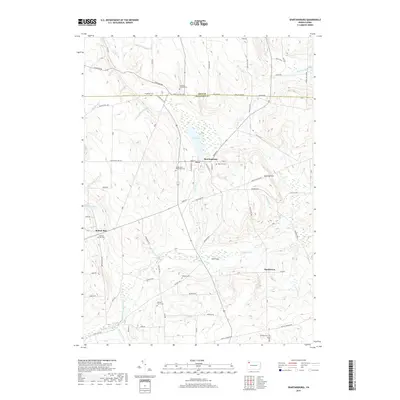 2019 Map of Spartansburg, 2019 Print