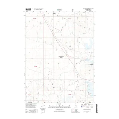 2015 Map of Spaulding Butte, 2015 Print