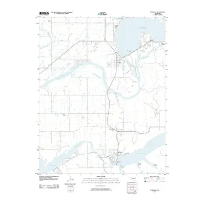 2010 Map of Spavinaw, 2010 Print