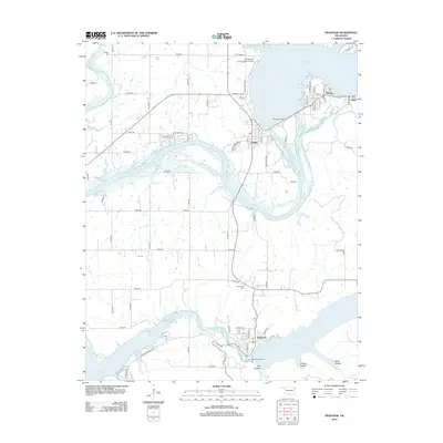 2013 Map of Spavinaw, 2013 Print