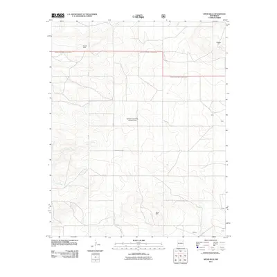 2011 Map of Spear Hills, 2011 Print