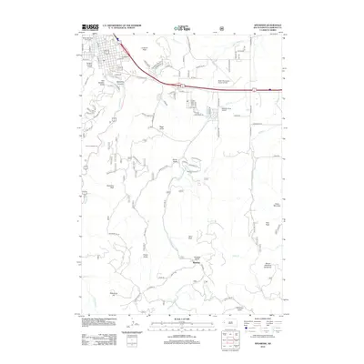 2012 Map of Spearfish, 2012 Print