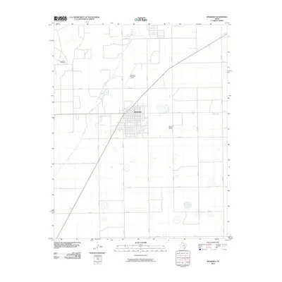 2010 Map of Spearman, 2010 Print