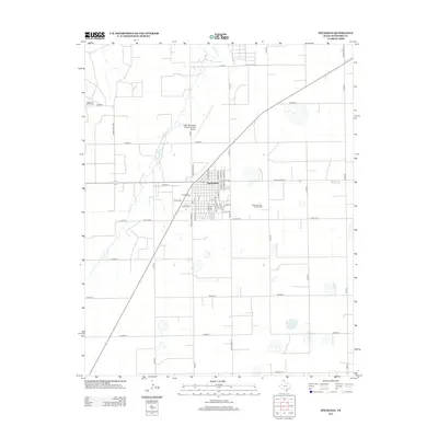 2012 Map of Spearman, 2012 Print
