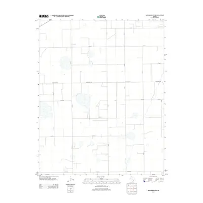 2012 Map of Spearman NE, 2012 Print