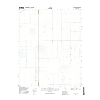 2016 Map of Spearman NE, 2016 Print