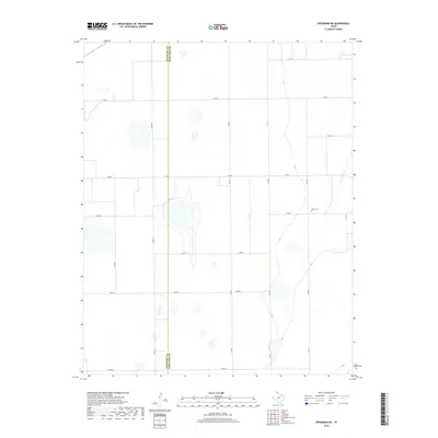2019 Map of Spearman NE, 2019 Print