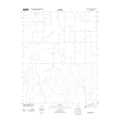 2012 Map of Spearman SE, 2012 Print