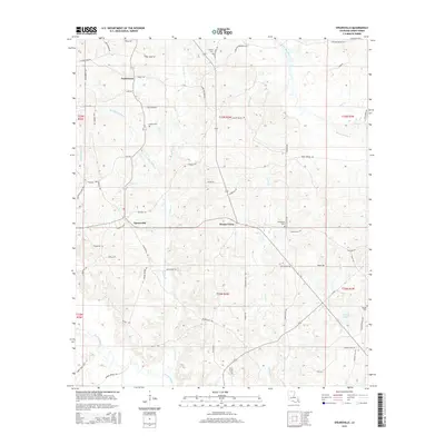 2015 Map of Spearsville, 2015 Print