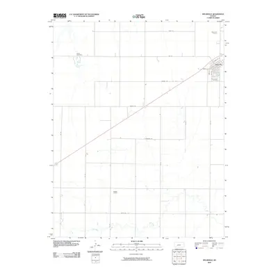 2009 Map of Spearville, 2009 Print