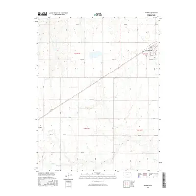 2015 Map of Spearville, 2015 Print