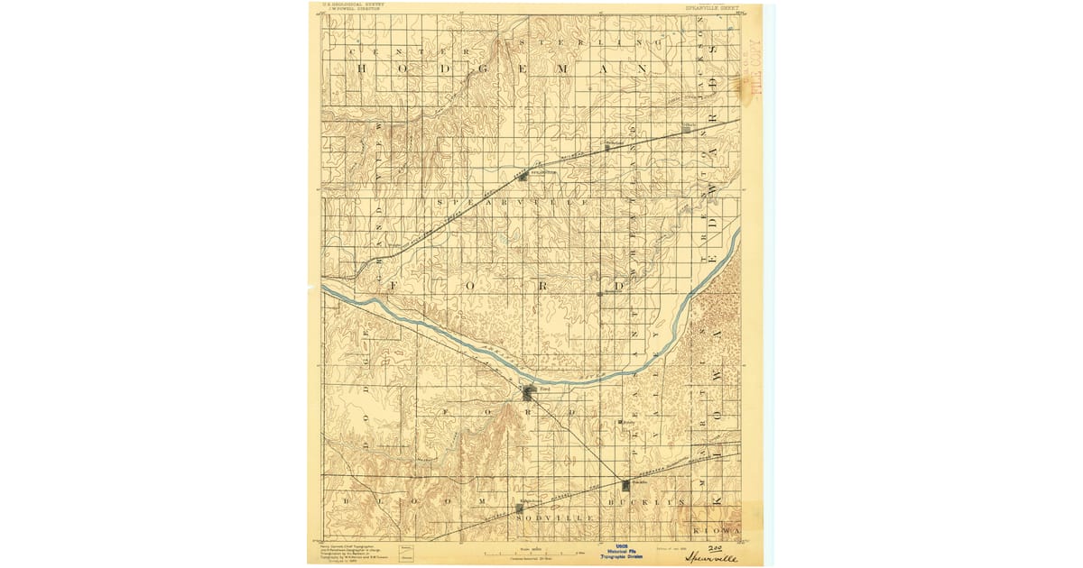 Old Maps of Bucklin, KS | Pastmaps