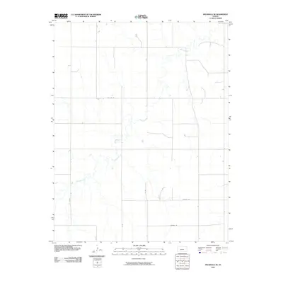 2009 Map of Spearville NE, 2009 Print
