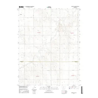2016 Map of Spearville NE, 2016 Print