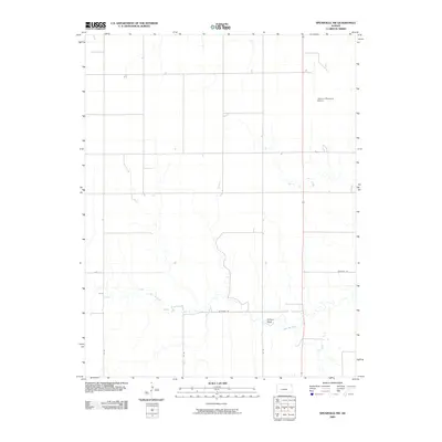 2009 Map of Spearville NW, 2009 Print