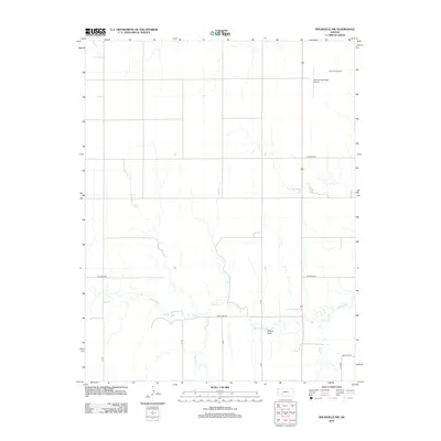 2012 Map of Spearville NW, 2012 Print