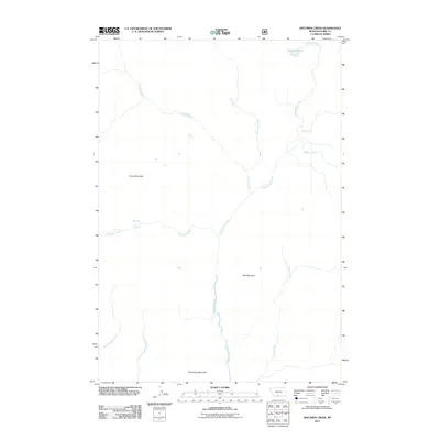 2011 Map of Specimen Creek, 2011 Print