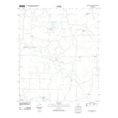 2010 Map of Speck Mountain, 2010 Print