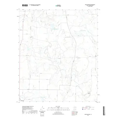 2019 Map of Speck Mountain, 2019 Print