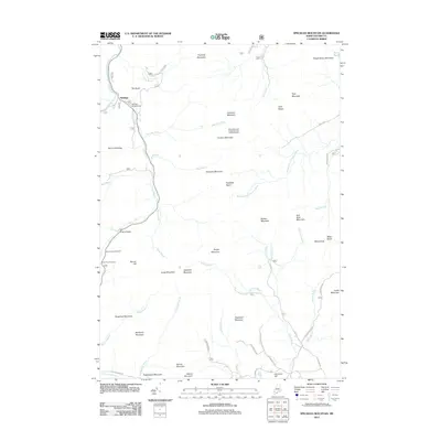2012 Map of Speckled Mountain, 2012 Print
