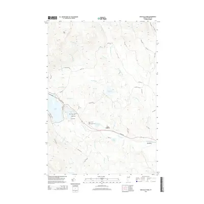 2015 Map of Spectacle Pond, 2015 Print