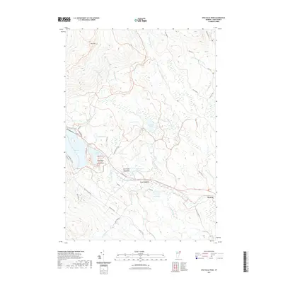 2021 Map of Spectacle Pond, 2021 Print
