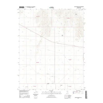 2015 Map of Specter Range SW, 2015 Print