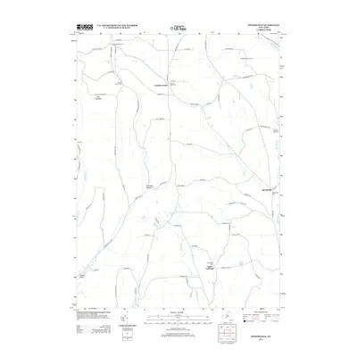 2013 Map of Speedsville, 2013 Print