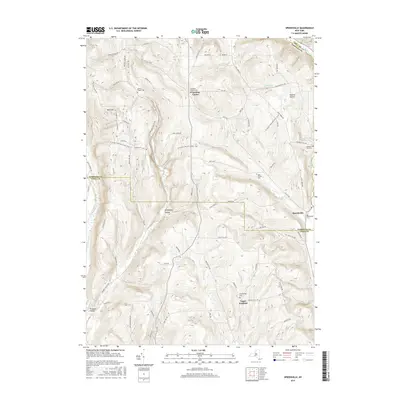 2016 Map of Speedsville, 2016 Print