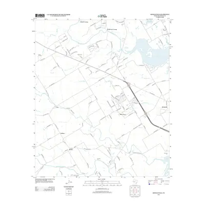 2012 Map of Speegleville, 2012 Print