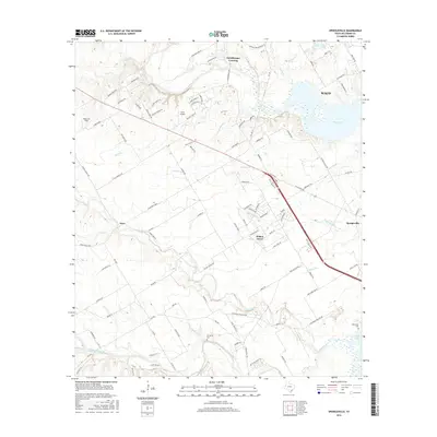 2016 Map of Speegleville, 2016 Print