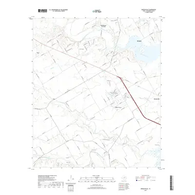 2019 Map of Speegleville, 2019 Print