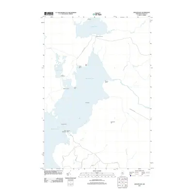 2011 Map of Spencer Bay, 2011 Print