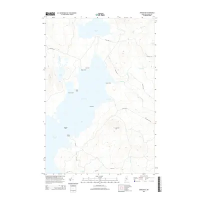 2014 Map of Spencer Bay, 2014 Print