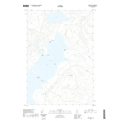 2021 Map of Spencer Bay, 2021 Print