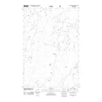2011 Map of Spencer Butte, 2011 Print