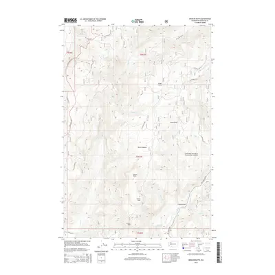 2014 Map of Spencer Butte, 2014 Print