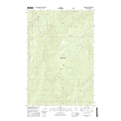 2017 Map of Spencer Butte, 2017 Print