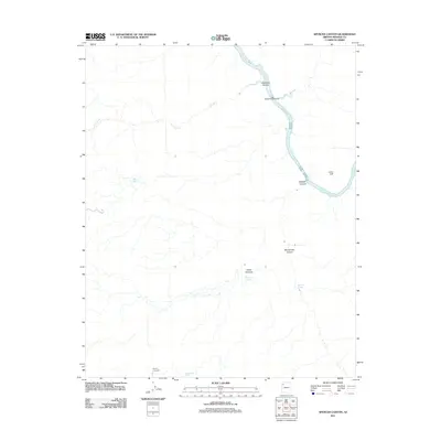 2011 Map of Spencer Canyon, 2011 Print