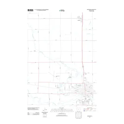 2013 Map of Spencer, 2013 Print
