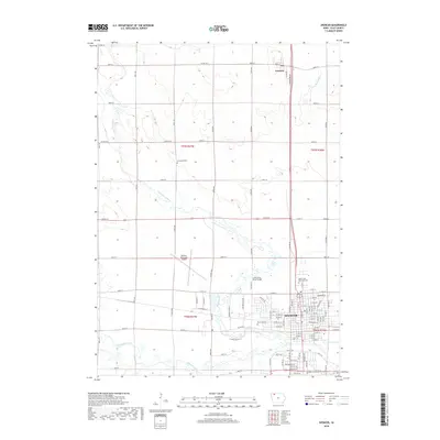 2018 Map of Spencer, 2018 Print