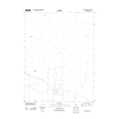 2012 Map of Spencer Creek, 2012 Print